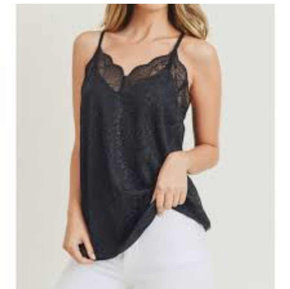 Jodifl LA Tank Cami Pink Large